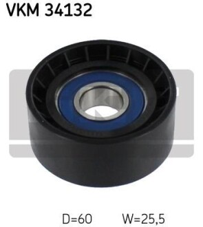 Ролик обводной ремня Ford/Volvo Mondeo/S60-80 - SKF VKM34132