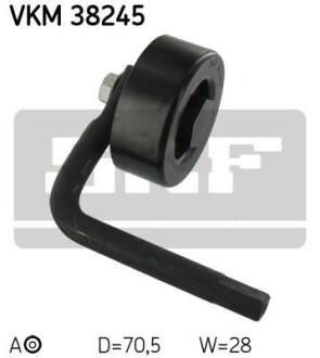 Натяжний пристрій, клиновий ремінь - (2248563, 2354034, 64552248563) SKF VKM 38245