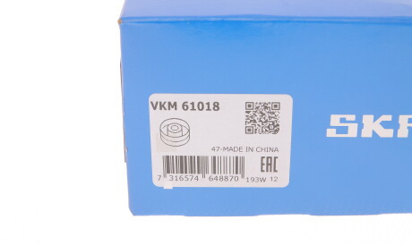 Фото 3 - Ролик ременя приводного SKF VKM 61018 (VKM61018)