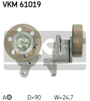 Натяжний пристрій, клиновий ремінь - SKF VKM6 1019
