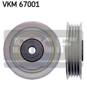 Паразитный / ведущий ролик, поликлиновой ремень - SKF VKM 67001