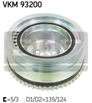 Шків колінвалу Fiat Doblo 1.4 05- - SKF VKM 93200