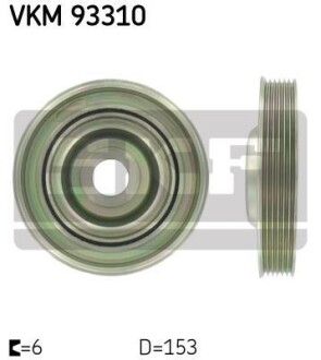 Ременный шкив, коленчатый вал - (0515V9, 1520590, 1490842) SKF VKM 93310