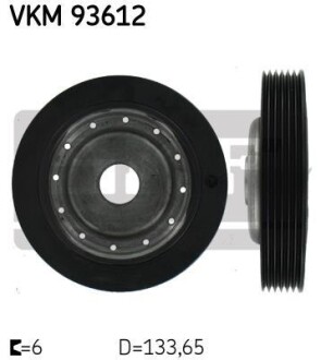Шків колінвалу Renault Megane/Kangoo 1.6 16V 97- (з болтом) - SKF VKM 93612