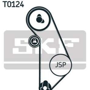 Комплект ремня ГРМ - (026109119D, 6K0198001BKIT, 026109119C) SKF VKMA 01009