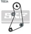 Комплект ГРМ (ремінь + ролик) - ((048109119C, 048109119G, 051109243)) SKF VKMA01021 (фото 1)