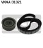 Комплект ГРМ (ремінь + ролик) - ((048109119C, 048109119G, 051109243)) SKF VKMA01021 (фото 2)