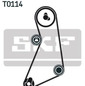 Комплект ремня ГРМ - (048109119G, 048109119A, 048109119C) SKF VKMA 01024