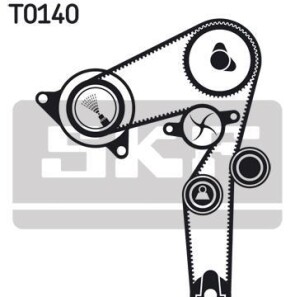 Комплект ремня ГРМ - SKF VKMA 02176