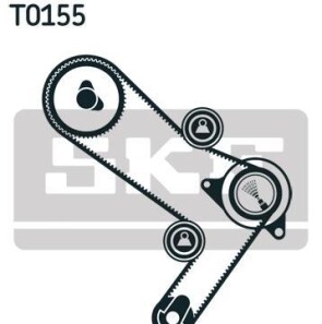 Комплект ремня ГРМ - SKF VKMA 02986