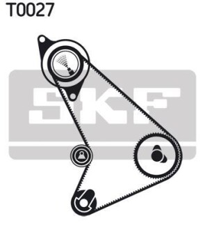 Ролик ремня грм - (6121753, 1682935, 6121754) SKF VKMA 04301