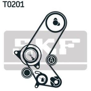 Комплект ремня ГРМ - (14400PLZD00, 5636106, 5636402) SKF VKMA 05700