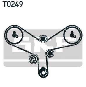 Комплект ремня ГРМ - SKF VKMA 07261