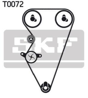 Ролик ремня грм - (lhp10015l, lhp10015) SKF VKMA 07310
