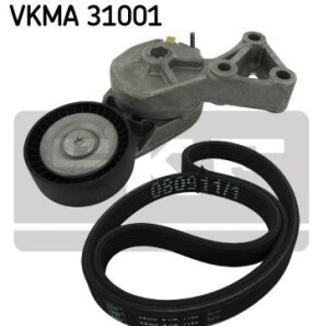 Поликлиновой ременный комплект - SKF VKMA 31001