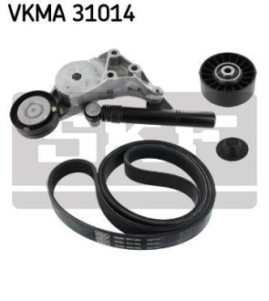 Комплект поліклинових ременів - SKF VKMA 31014