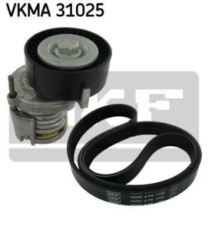 К-т,поліклиновий пас+натягувач - SKF VKMA31025