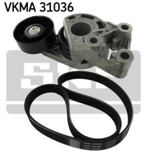 Комплект поліклинових ременів - SKF VKMA 31036