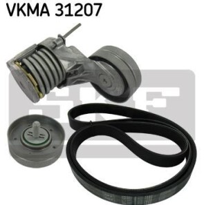 Поликлиновой ременный комплект - SKF VKMA 31207