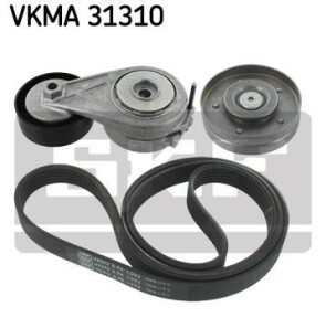 Vkma31310_рем.к-кт но! audi a4a5q5 1.82.0 tfsi 08 - (06H903341C, 06H903341D) SKF VKMA31310