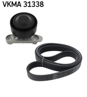 Комплект поліклинових ременів - (04C145299B) SKF VKMA 31338