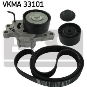 Поликлиновой ременный комплект - SKF VKMA 33101