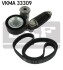 Комплект доріжкових пасків - ((119200E001, 5750PW, 5750RP, 5750X1, 5751E0)) SKF VKMA33309 (фото 1)