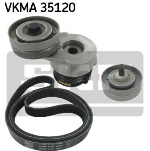 Поликлиновой ременный комплект - (06204663, 6204663, 98005564) SKF VKMA 35120