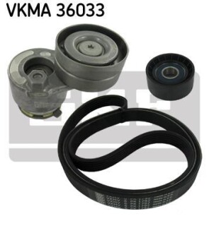 Комплект поліклинових ременів - SKF VKMA 36033