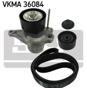 Поликлиновой ременный комплект - SKF VKMA 36084