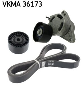 Комплект доріжкових пасків - (1175000Q2E, 119230802R, 119254EB0A) SKF VKMA 36173 (фото 1)