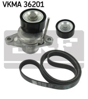Комплект поліклинових ременів - (8200933753) SKF VKMA 36201