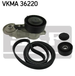 Поликлиновой ременный комплект - SKF VKMA 36220