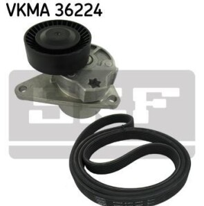 Поликлиновой ременный комплект - SKF VKMA 36224