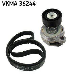 Комплект доріжкового ремня - (31330379) SKF VKMA36244