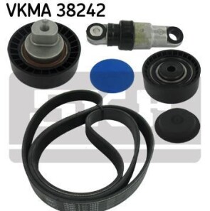 Поликлиновой ременный комплект - SKF VKMA 38242