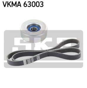 Поликлиновой ременный комплект - (38942PHM004, 38942PWA004) SKF VKMA 63003