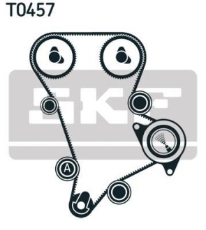 Ременный комплект - (0K88R12750) SKF VKMA 945092