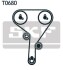 Комплект ГРМ (ремінь + ролик) - ((MN119741, MN119379, MR984714, MN158706)) SKF VKMA95663 (фото 1)