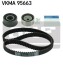 Комплект ГРМ (ремінь + ролик) - ((MN119741, MN119379, MR984714, MN158706)) SKF VKMA95663 (фото 2)