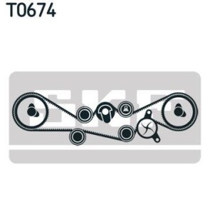 Комплект ремня ГРМ - SKF VKMA 98110