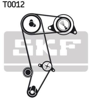 Насос водяной двигателя - (046121004, 046121004V, 046121004X) SKF VKMC 01040