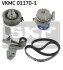 Водяний насос + зубчастий ремінь - (06A109181, 06A109243A, 06A121011E) SKF VKMC 01170-1 (фото 2)