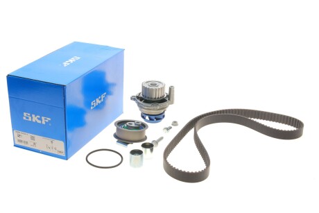 Комплект ременя ГРМ + помпа - (06B109244) SKF VKMC 01222-1