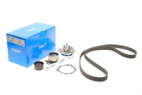 Комплект ременя ГРМ + помпа - (6000629056, 71771579) SKF VKMC 05193