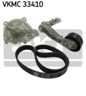 Комплект водяного насоса / ручейковых ремней - SKF VKMC 33410