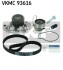 Водяний насос + зубчастий ремінь - (14400PLM014, 14516PLC000, 14517PLC013) SKF VKMC 93616 (фото 2)