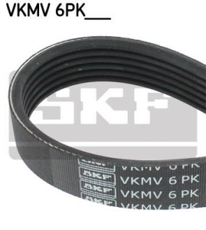 Доріжковий пас - SKF VKMV 6PK1026