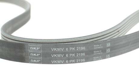 Фото 2 - Ремінь приводний SKF VKMV 6PK2196 (VKMV6PK2196)