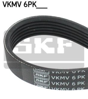 Поликлиновой ремень - (76260849C, 076260849C, 252122G100) SKF VKMV 6PK2581